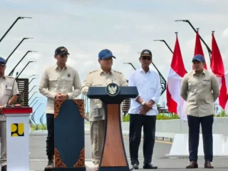 Prabowo: Jembatan Kabanaran dongkrak ekonomi dan pariwisata