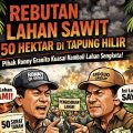 Tuduh Lawan Tak Berdasar Surat, Pihak Ronny Granito Saing Kuasai Kembali Lahan Sawit di Desa Sekijang