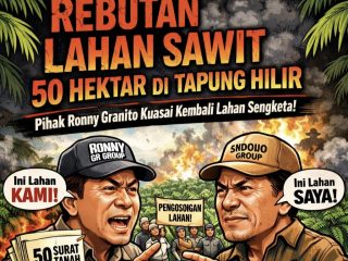 Tuduh Lawan Tak Berdasar Surat, Pihak Ronny Granito Saing Kuasai Kembali Lahan Sawit di Desa Sekijang