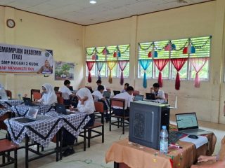 Disdikpora Kampar Gelar TKA SMP 2026 Berbasis Komputer, Tekankan Kejujuran Siswa