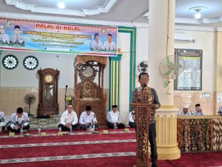 Halal Bihalal PGRI XIII Koto Kampar, Disdikpora Apresiasi Dedikasi Guru Purna Tugas