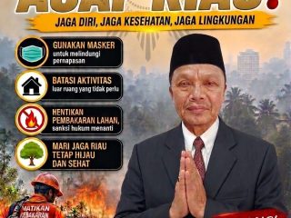 Kampar Dikepung Asap, Sekolah Muhammadiyah Buka Opsi Belajar Daring Jika ISPU Tidak Sehat