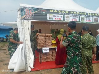 Dandim Kampar Letkol Satriady Prabowo: HUT TNI Harus Dekat dengan Rakyat, Sembako Murah hingga Kontes Dangdut Digelar